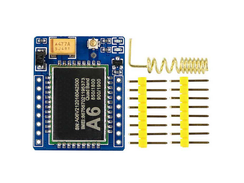 Mini A6 GPRS GSM Module Board - Image 2
